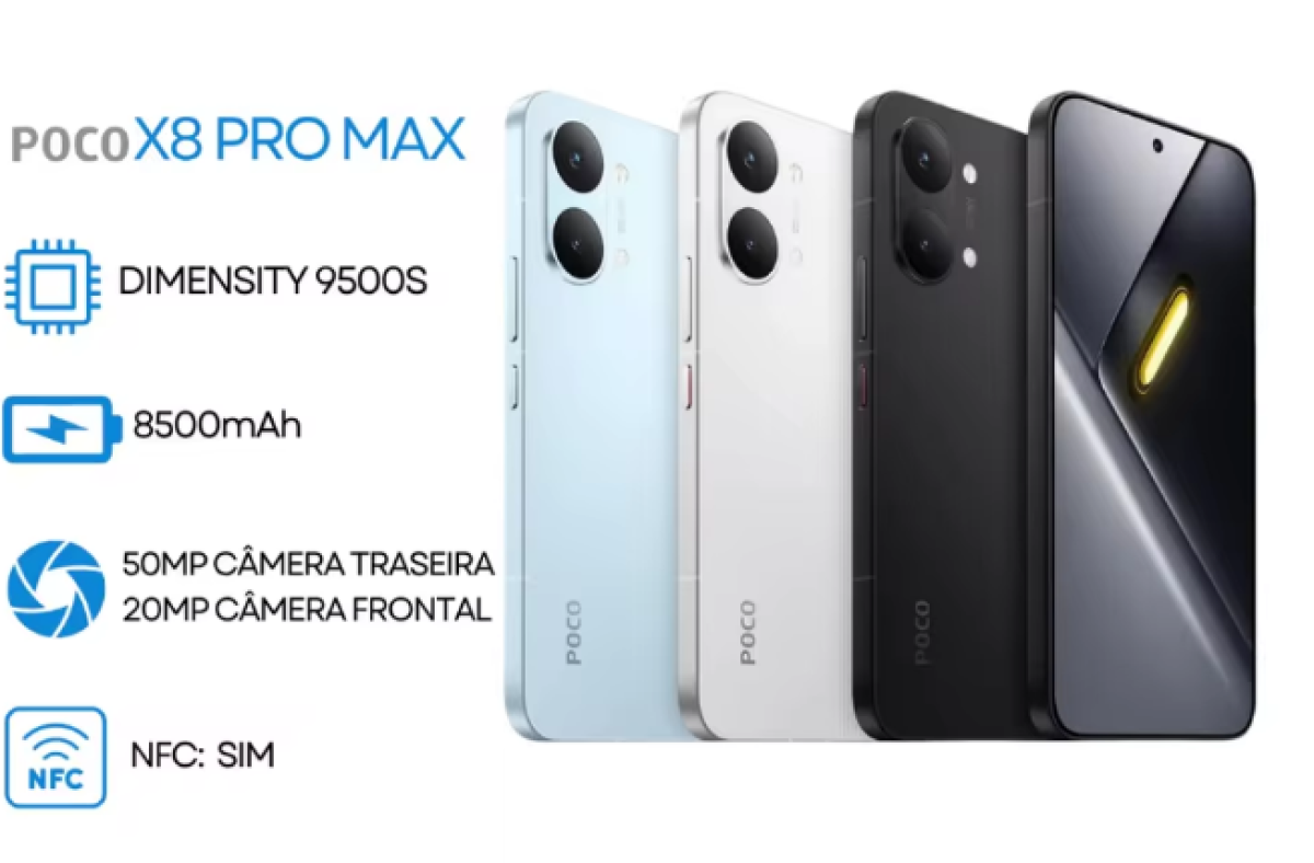 Celular Xiaomi Poco X8 Pro Max 512GB 12Gb Ram 5G