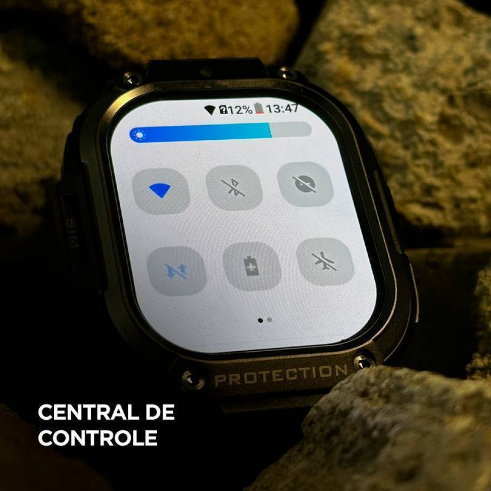 Smartwatch Wearzone Horizon Titan 4g Tela Amoled Proteção Panda Glass 2GB RAM 16GB ROM Ultra Robusto - #19