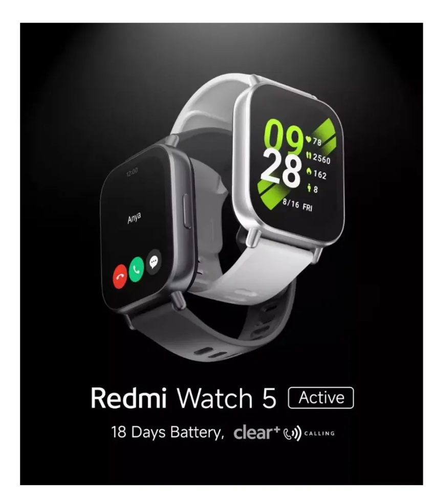 Smartwatch Redmi Watch 5 Active Preto, com Alexa e Tela de 2" - #6