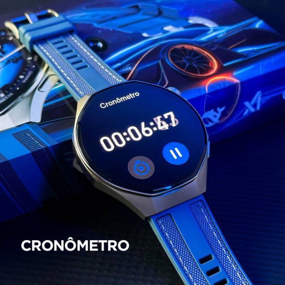 Smartwatch Microwear M9 Gps Super Amoled 8atm Original - #16