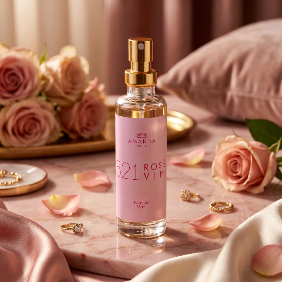 521 Vip Rosé 15ml - Insp. 212 Vip Rosé ( Fem ) - #3