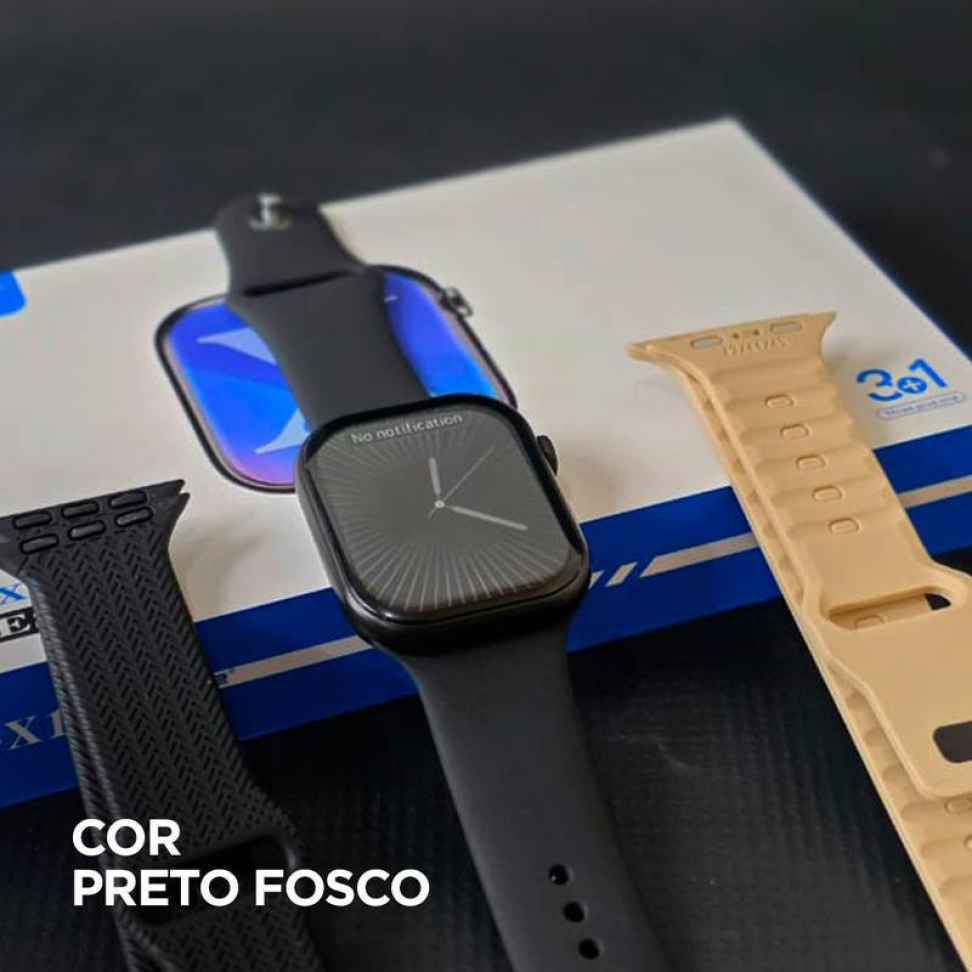 Smartwatch Ws-x10 Série 10 + Kit 3 Pulseiras | Bluetooth - #16