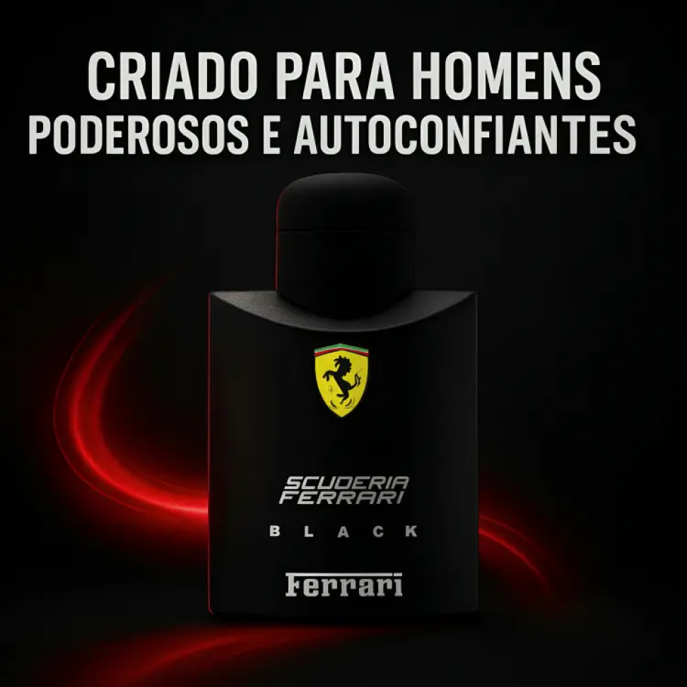 Perfume Ferrari Scuderia Black Masculino Edt 125ml - #6