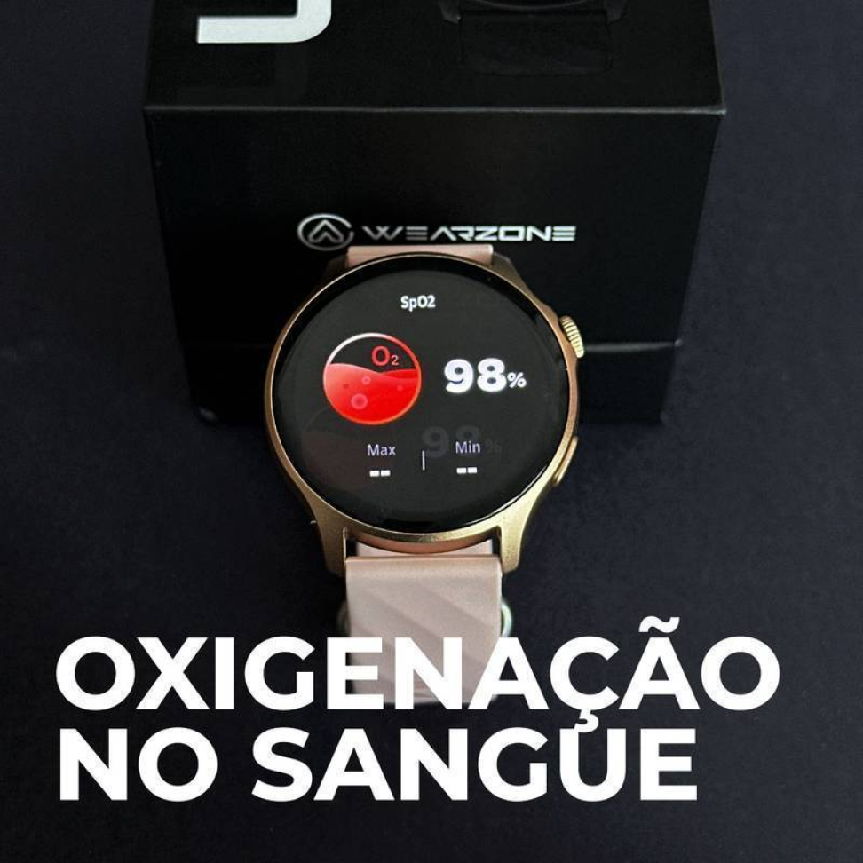 Smartwatch Wearzone Life 1atm 1.43 45mm Sport Silicone - #20
