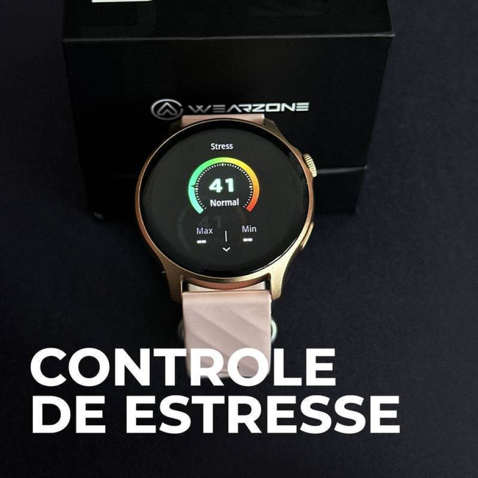 Smartwatch Wearzone Life 1atm 1.43 45mm Sport Silicone - #21