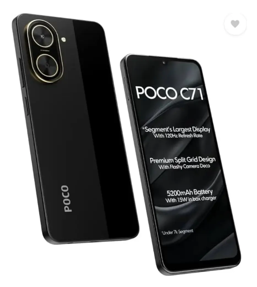 Celular Xiaomi Poco C71 128Gb 4gb Ram + 4Gb ( Virtual ) 4G - #6