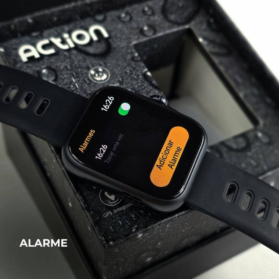 Smartwatch Wearzone Action | Esportivo | A prova D'Água, GPS integrado e 7 Dias de Bateria - #18