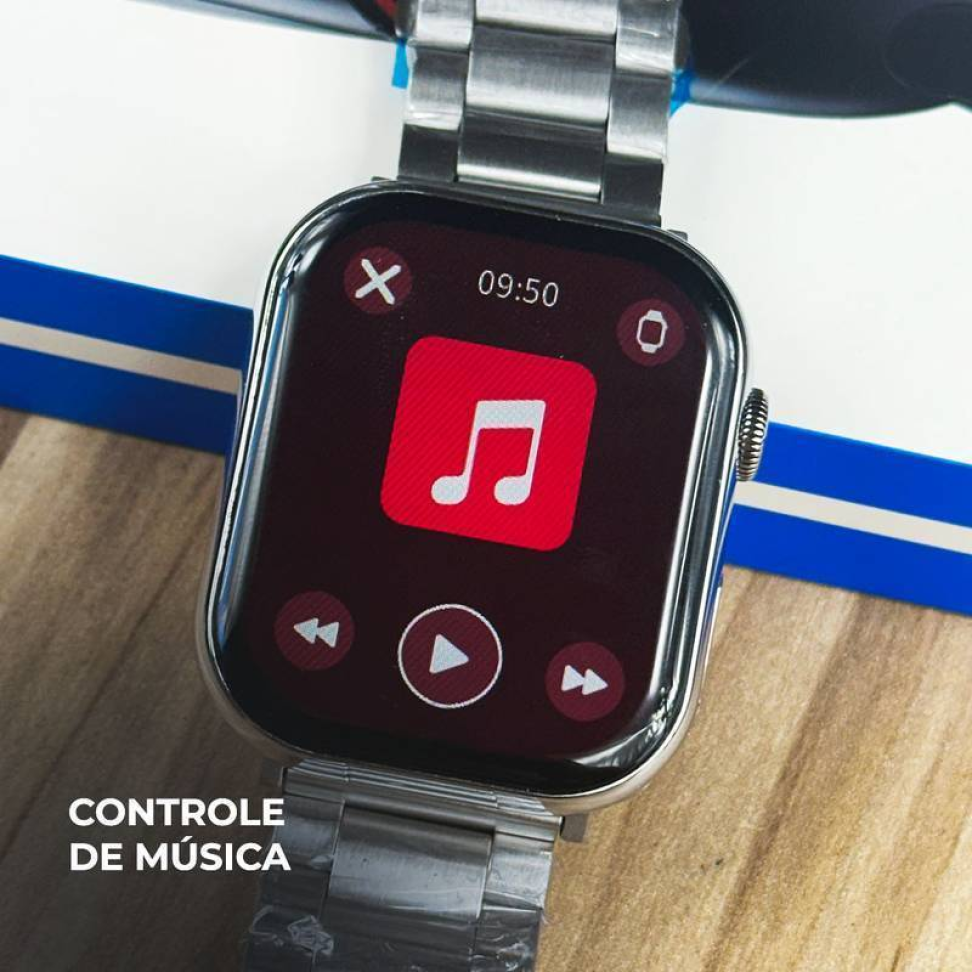 Smartwatch Ws-x11 Séries 10 + 7 Pulseiras - #11