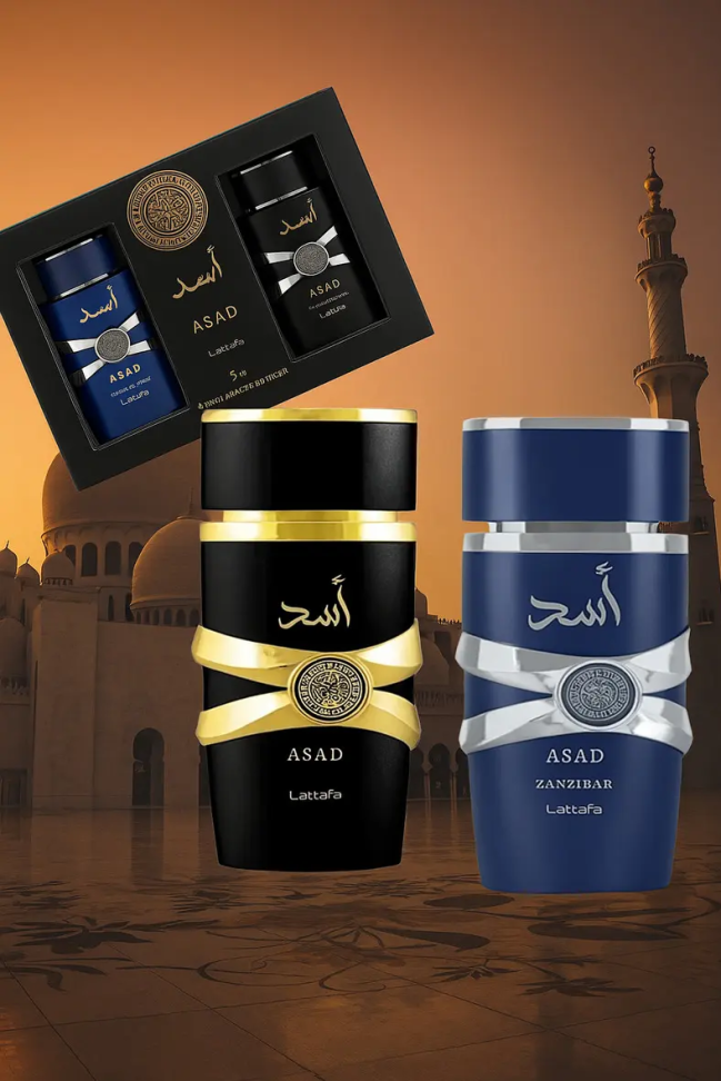Kit Perfume Lattafa Asad 100ML + Asad Zanzibar 100ML - Masculino - #4