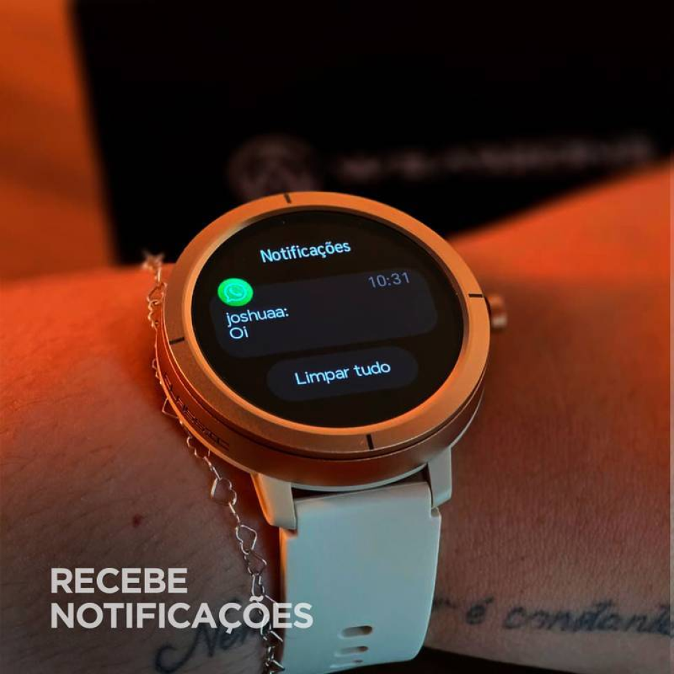 Smartwatch Wearzone Flare Relogio Inteligente GPS | 5ATM A prova d'Água | Bateria 7 dias - #25