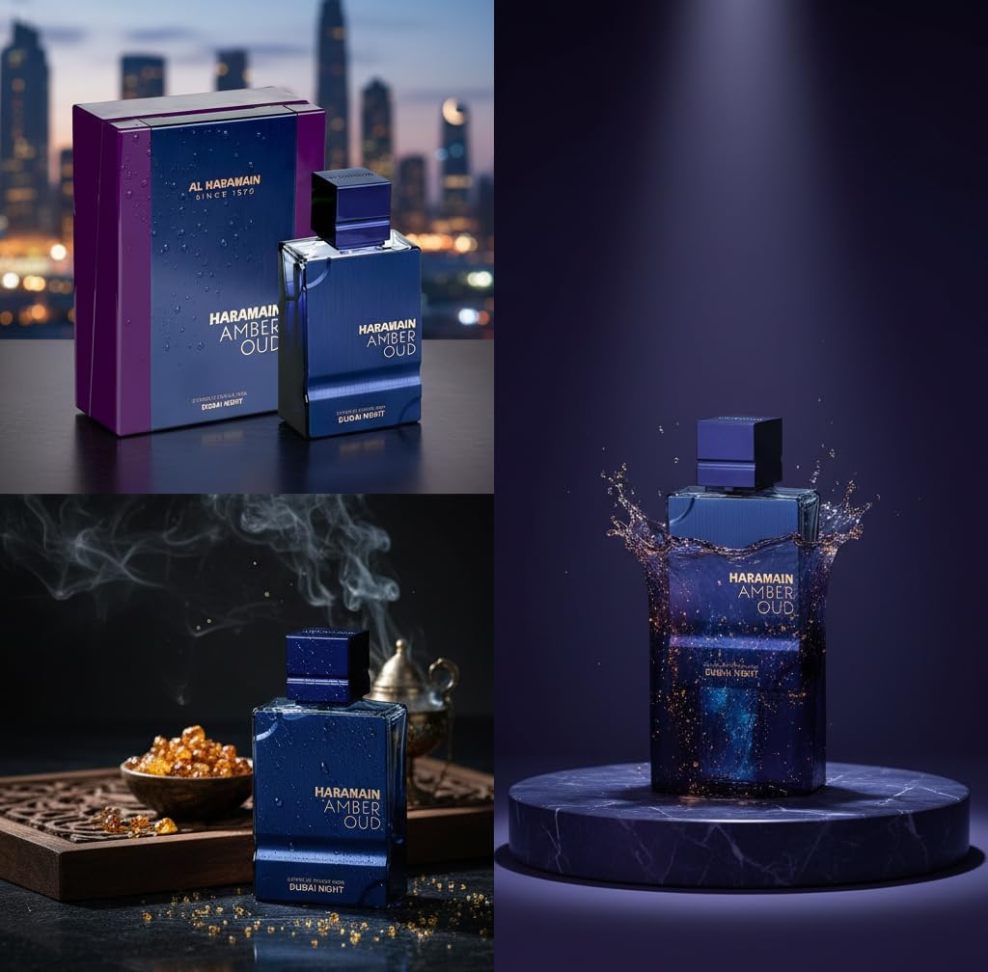 Perfume Al Haramain Amber Oud Dubai Night Extrait de Parfum Unissex 100ML - #7