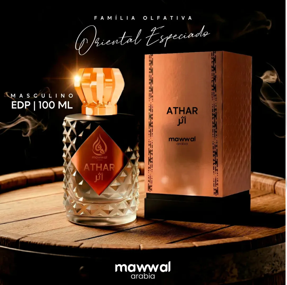 Perfume Árabe Mawwal Athar 100ml Eau De Parfum Masculino - #4