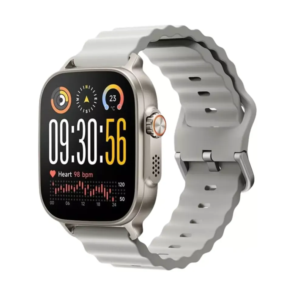 Smartwatch Realme Watch 5 Amoled GPS NFC - Preto e Prateado - #3