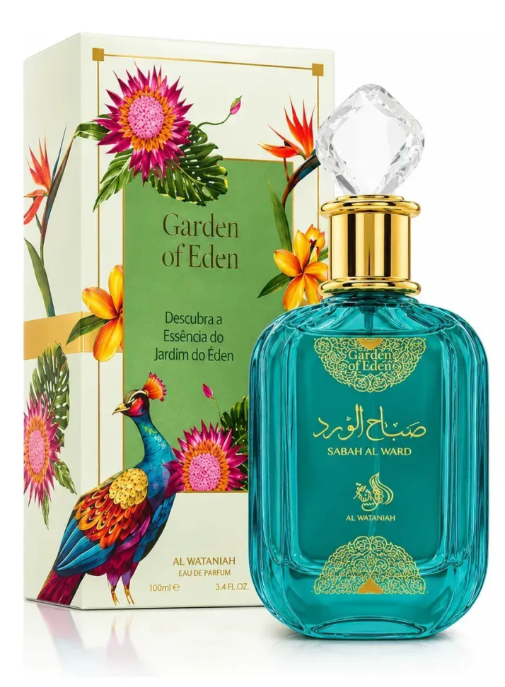 Al Wataniah Sabah Al Ward Garden Of Eden Eau de Parfum Feminino 100ML