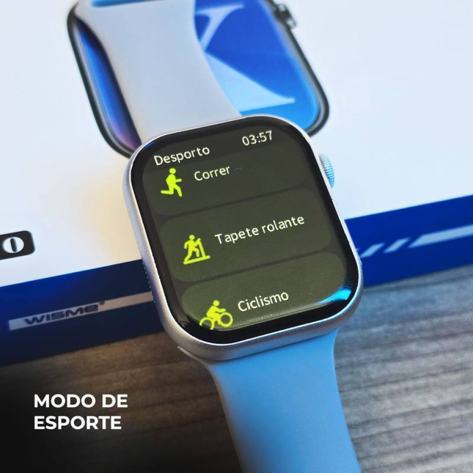 Smartwatch Ws-x10 Série 10 + Kit 3 Pulseiras | Bluetooth - #27