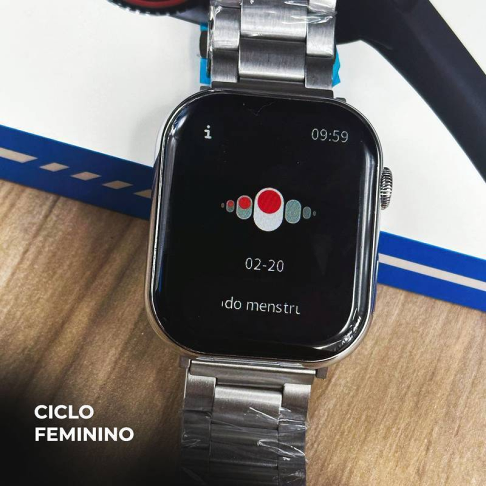 Smartwatch Ws-x11 Séries 10 + 7 Pulseiras - #7