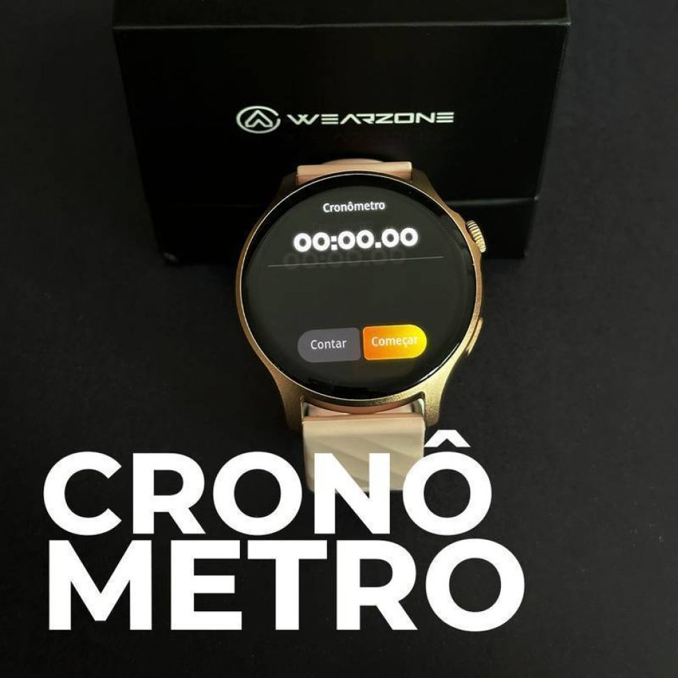 Smartwatch Wearzone Life 1atm 1.43 45mm Sport Silicone - #14