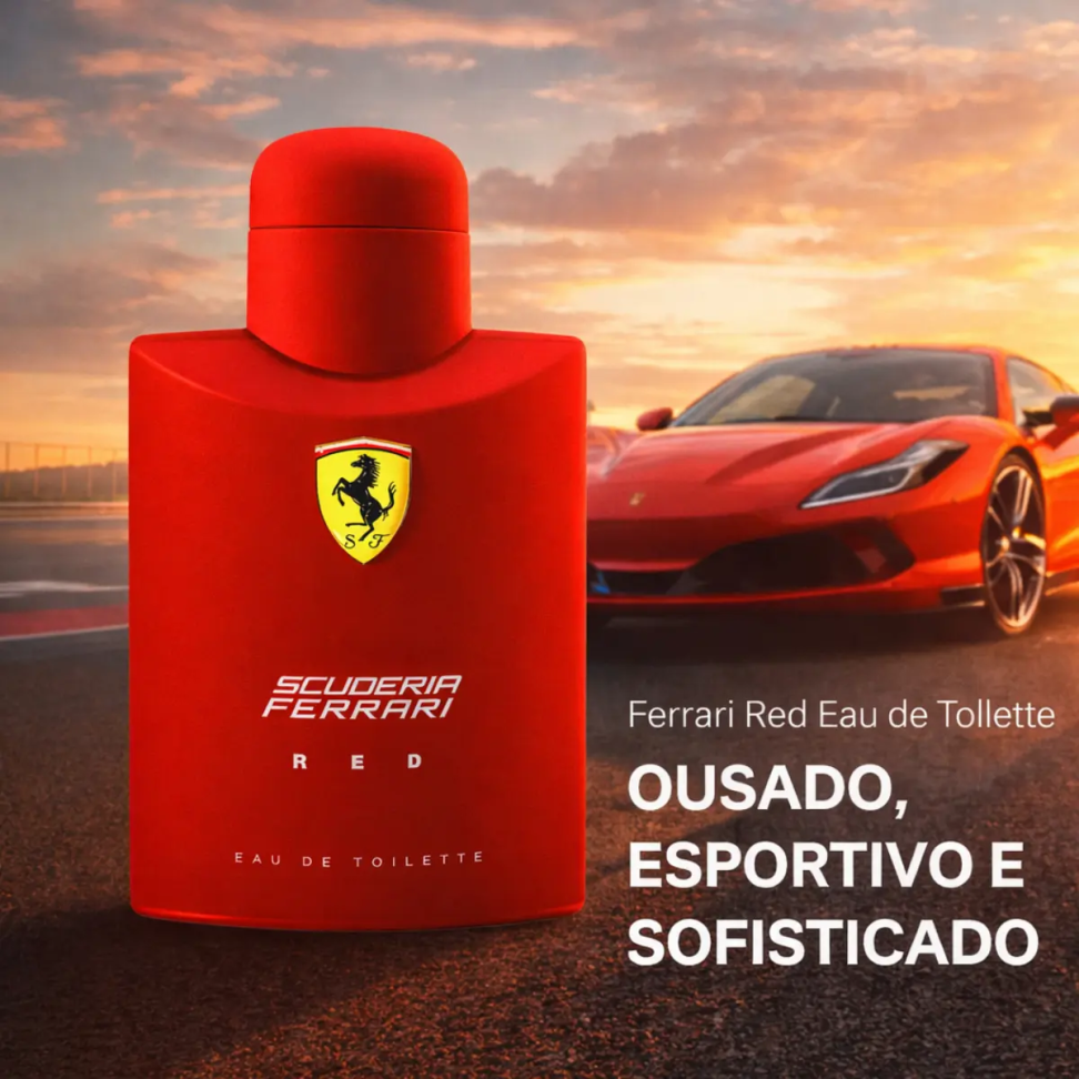 Perfume Ferrari Red Edt de 125ml para Masculino - #8