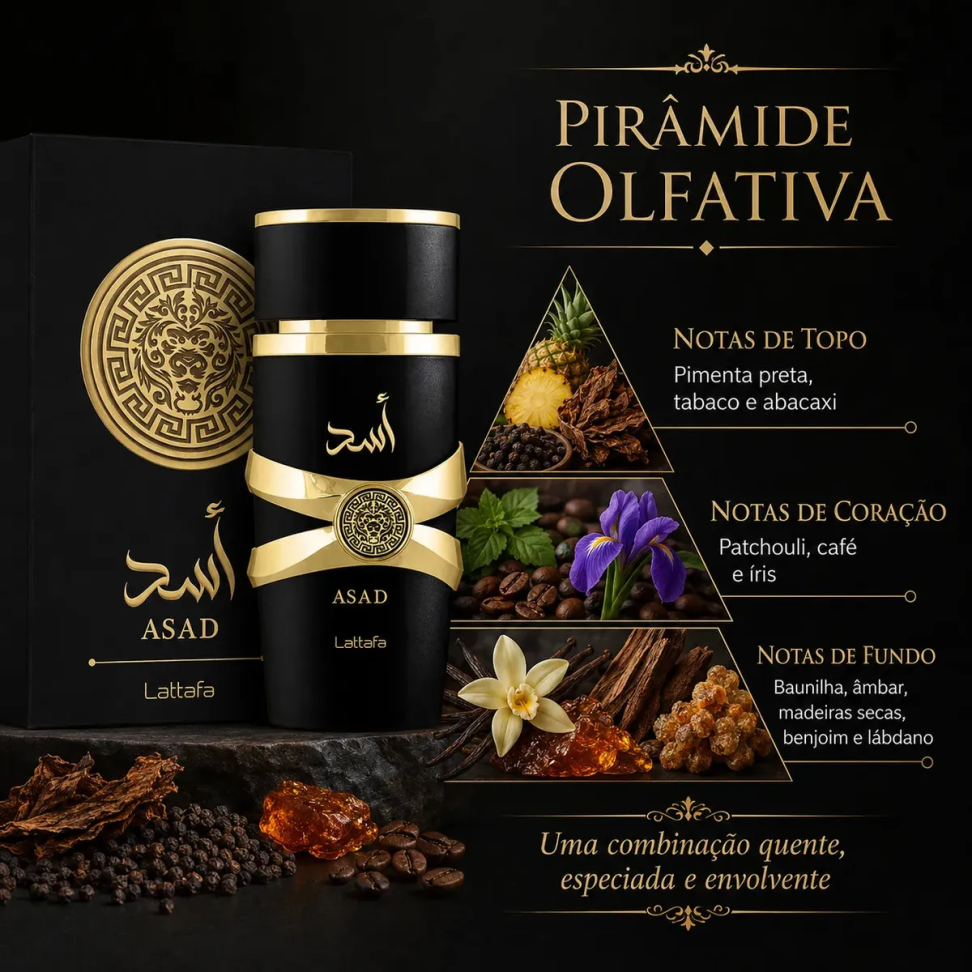 Perfume Lattafa Asad Edp Masculino 100ML - #6