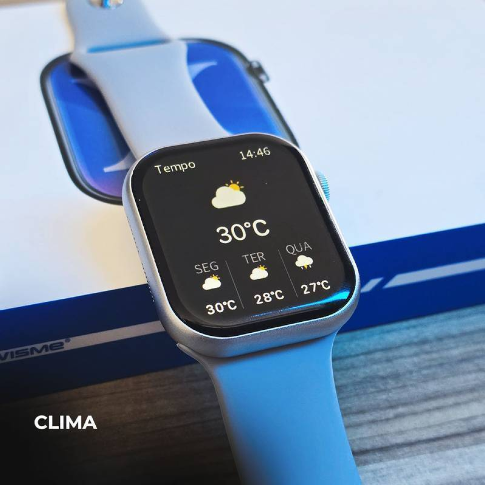 Smartwatch Ws-x10 Série 10 + Kit 3 Pulseiras | Bluetooth - #8