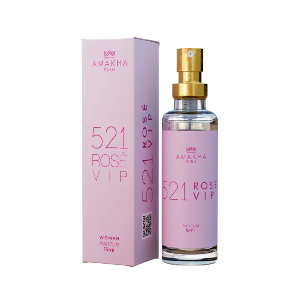 521 Vip Rosé 15ml - Insp. 212 Vip Rosé ( Fem )