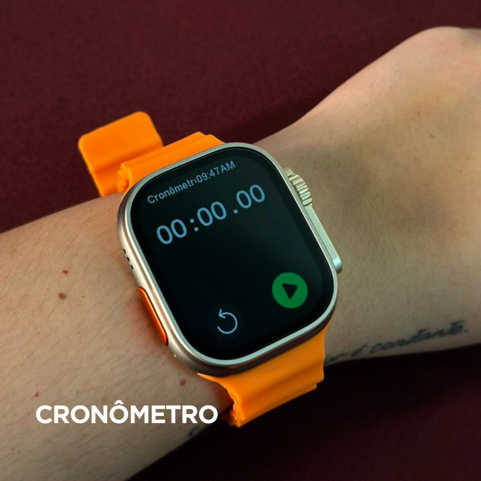 Smartwatch N11 Ultra Amoled 49mm Gps Whatsapp Nfc Esportivo - #9