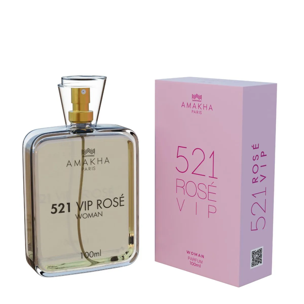521 Vip Rosé 100ml - Insp. 212 Vip Rosé ( Fem )