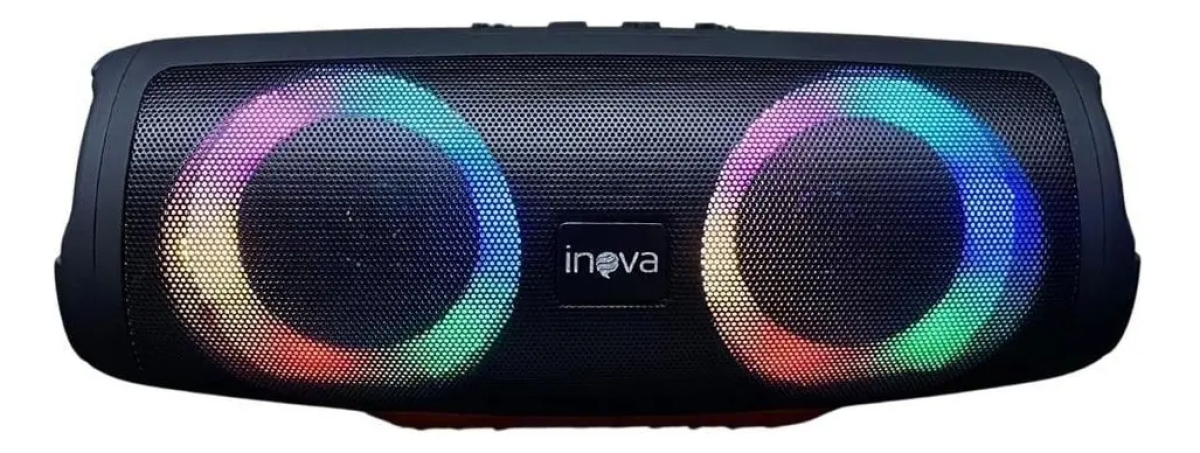 Caixa De Som Portátil Com Led Bluetooth Fm Aux Usb Md-12264 - #5