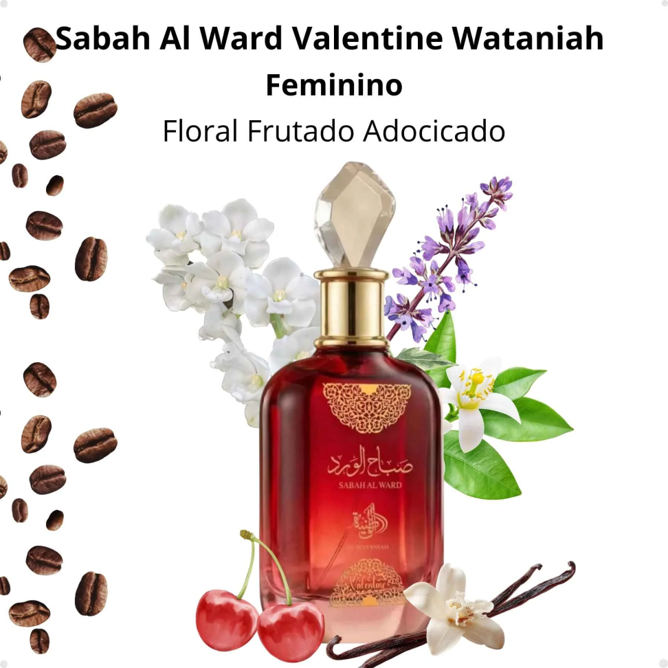 Al Wataniah Sabah Al Ward Valentine Eau de Parfum 100ML - #3