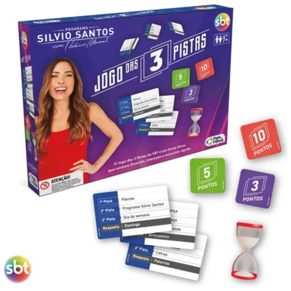 Jogo das 3 Pistas do SBT