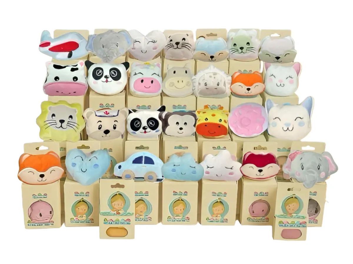 Naninhas de Bebê Com Prendedor De Chupeta Bichinhos