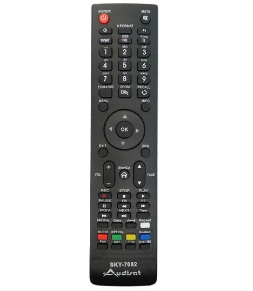 Controle Remoto Receptor Audisat