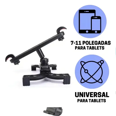 Suporte Tablet Veicular Rotação 360°  7" A 11"