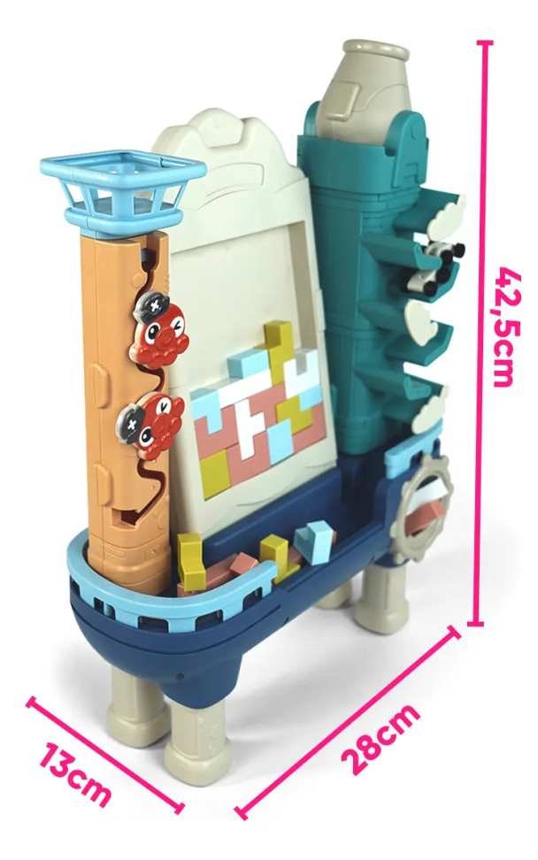 Brinquedo Educativo 5 em 1 - Com Lousa Mágica
