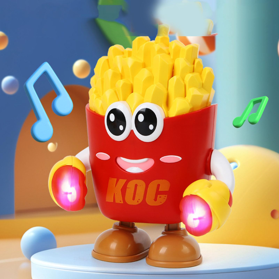Batata Frita Dançante Com Luz e Som - Robô Dançante