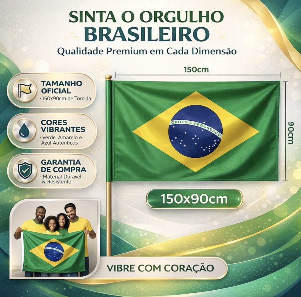 Bandeira Do Brasil 150x90