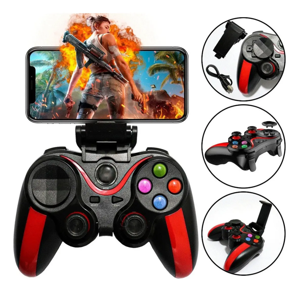 Controle Bluetooth Joystick P/ Celular