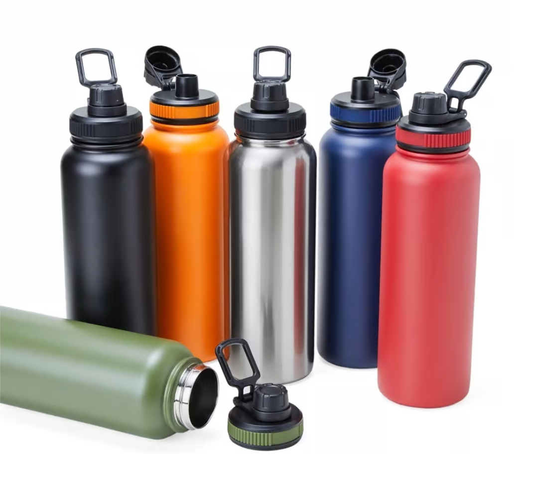 Garrafa Térmica 800ml Inox Com Alça