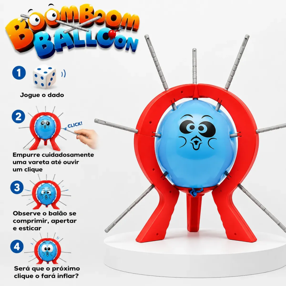 Jogo De Estourar Balão Boom Boom Balloon