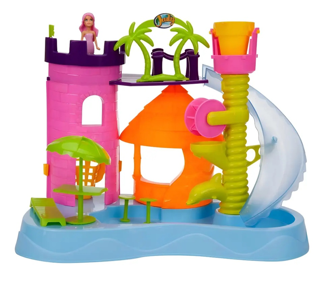 Brinquedo Menina Playset Parque Aquático Da Judy