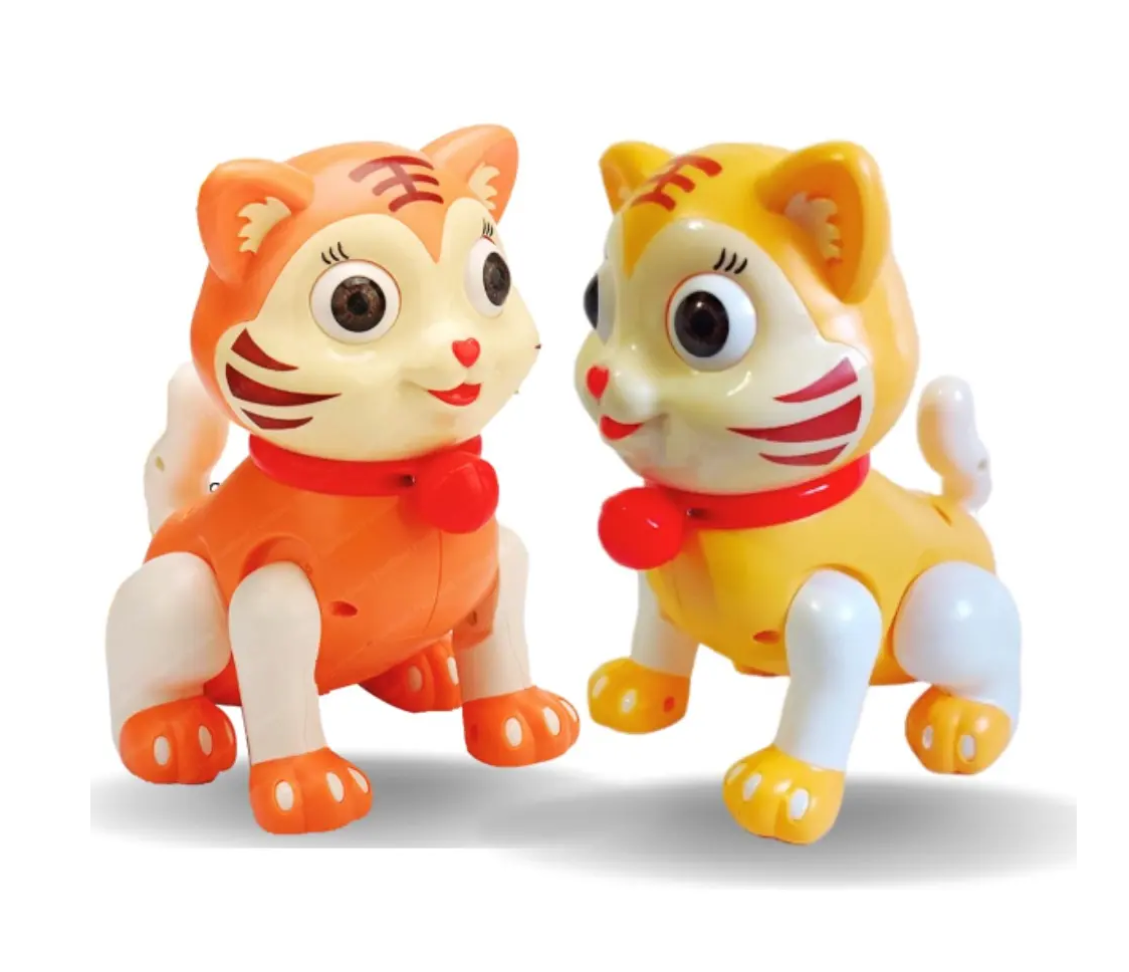 Robô Tigre Dançarino Som Luz Movimentos