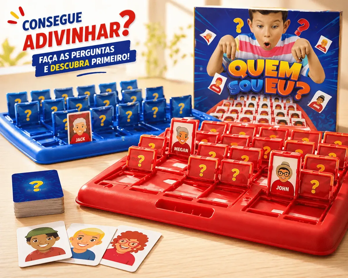 Jogo Quem Sou Eu Tabuleiro