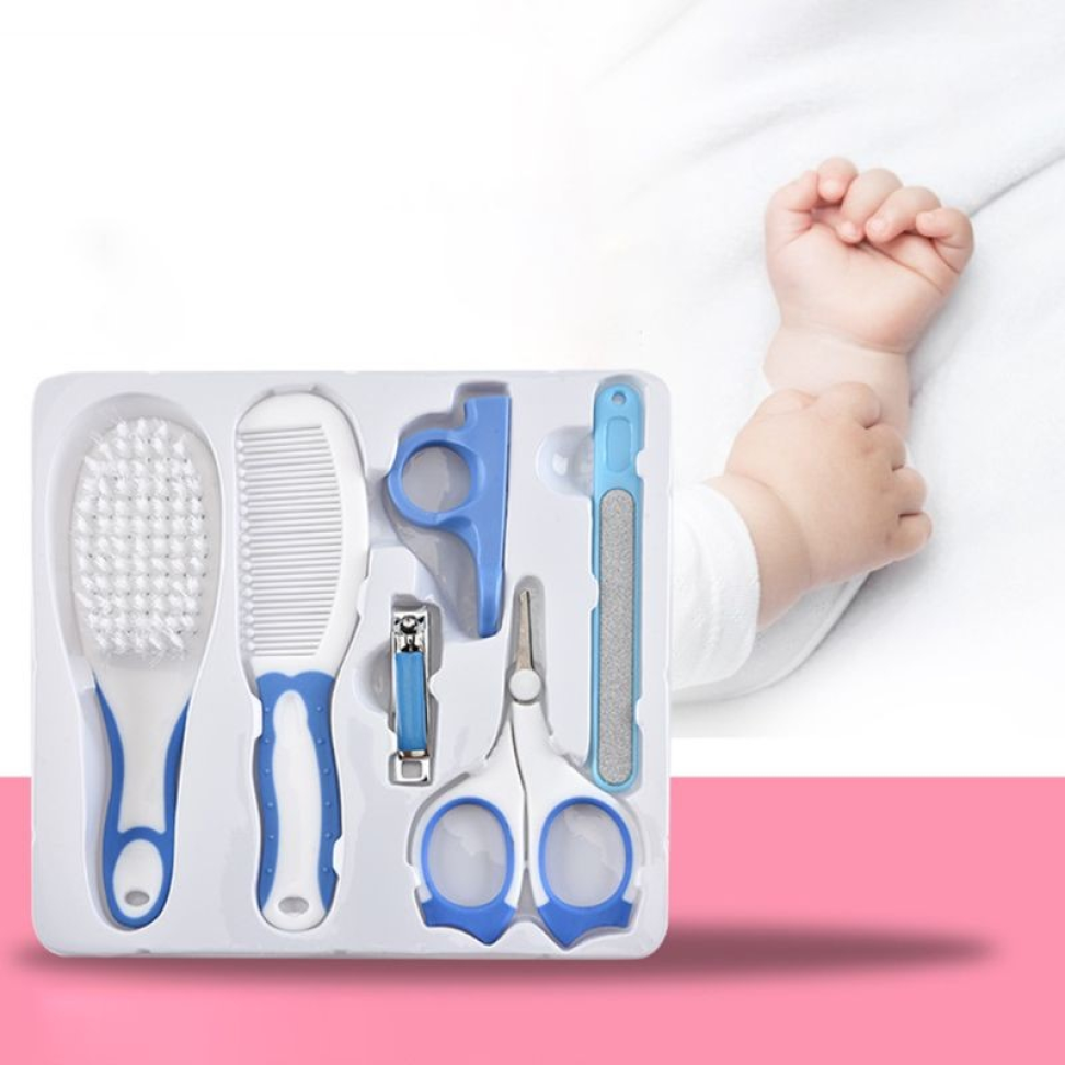 Kit Manicure Infantil Conjunto Cuidado com Bebê 6 peças - Novo Século