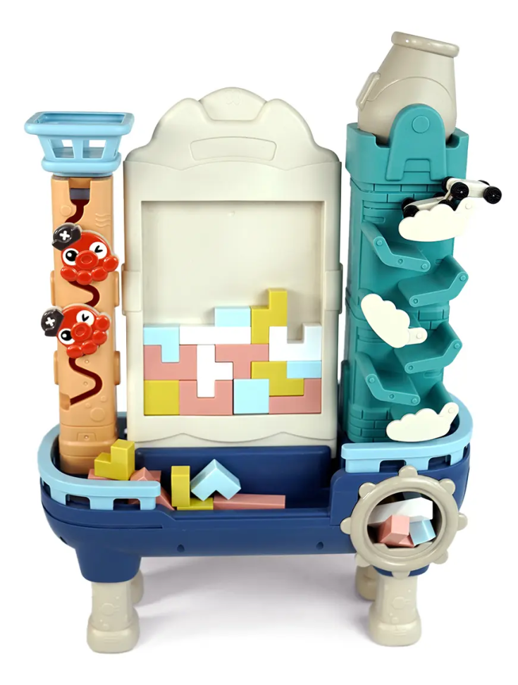 Brinquedo Educativo 5 em 1 - Com Lousa Mágica