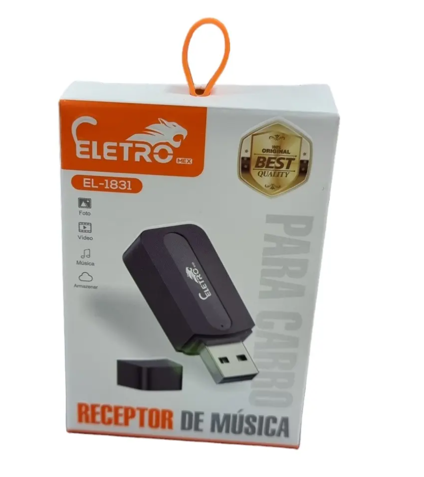 Receptor De Música Para Carro Usb Bluetooth
