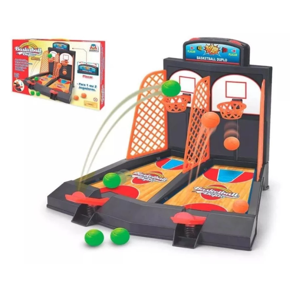 Jogo De Basquete Com Lançador Shoot