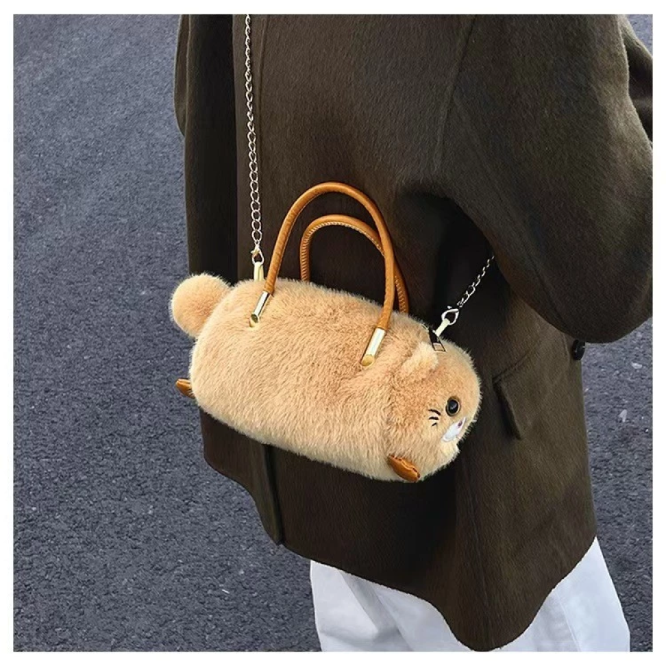Bolsa Transversal / Bolsa de Mão Portátil De Gato - #3