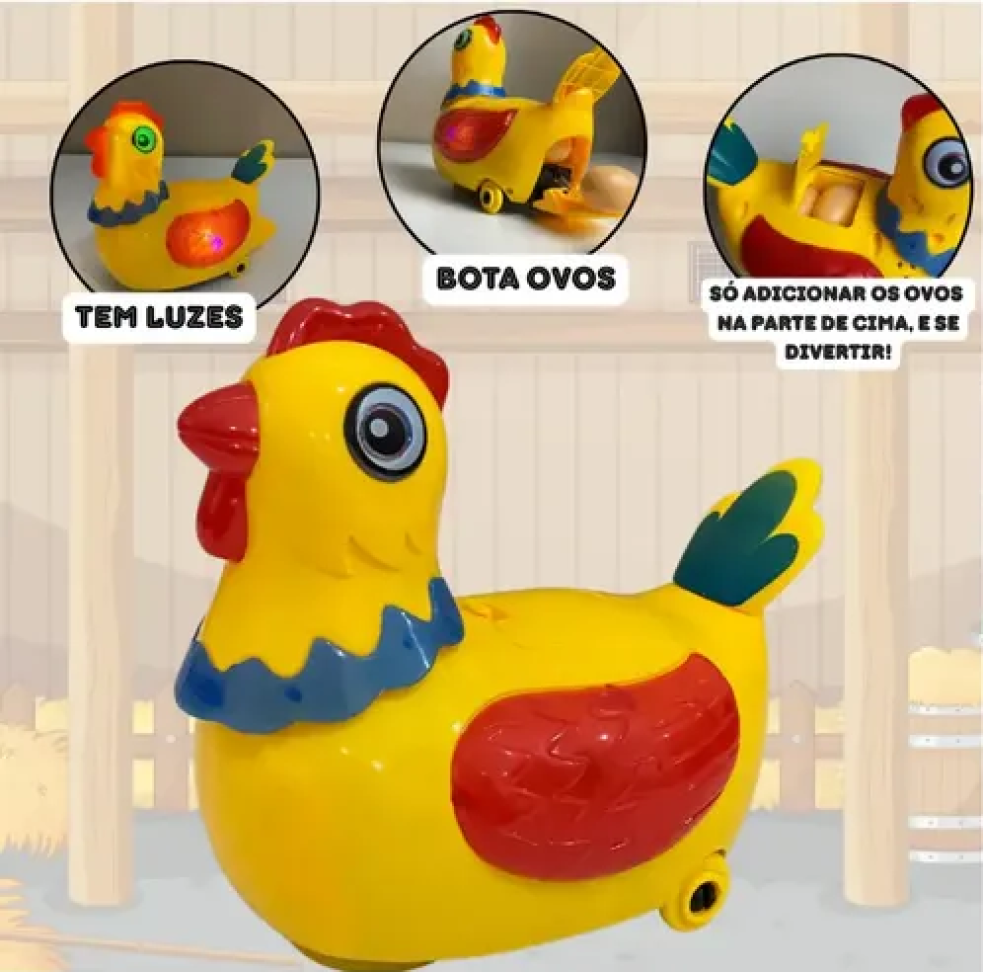 Galinha Bota Ovos - Musical Com Luzes - #3