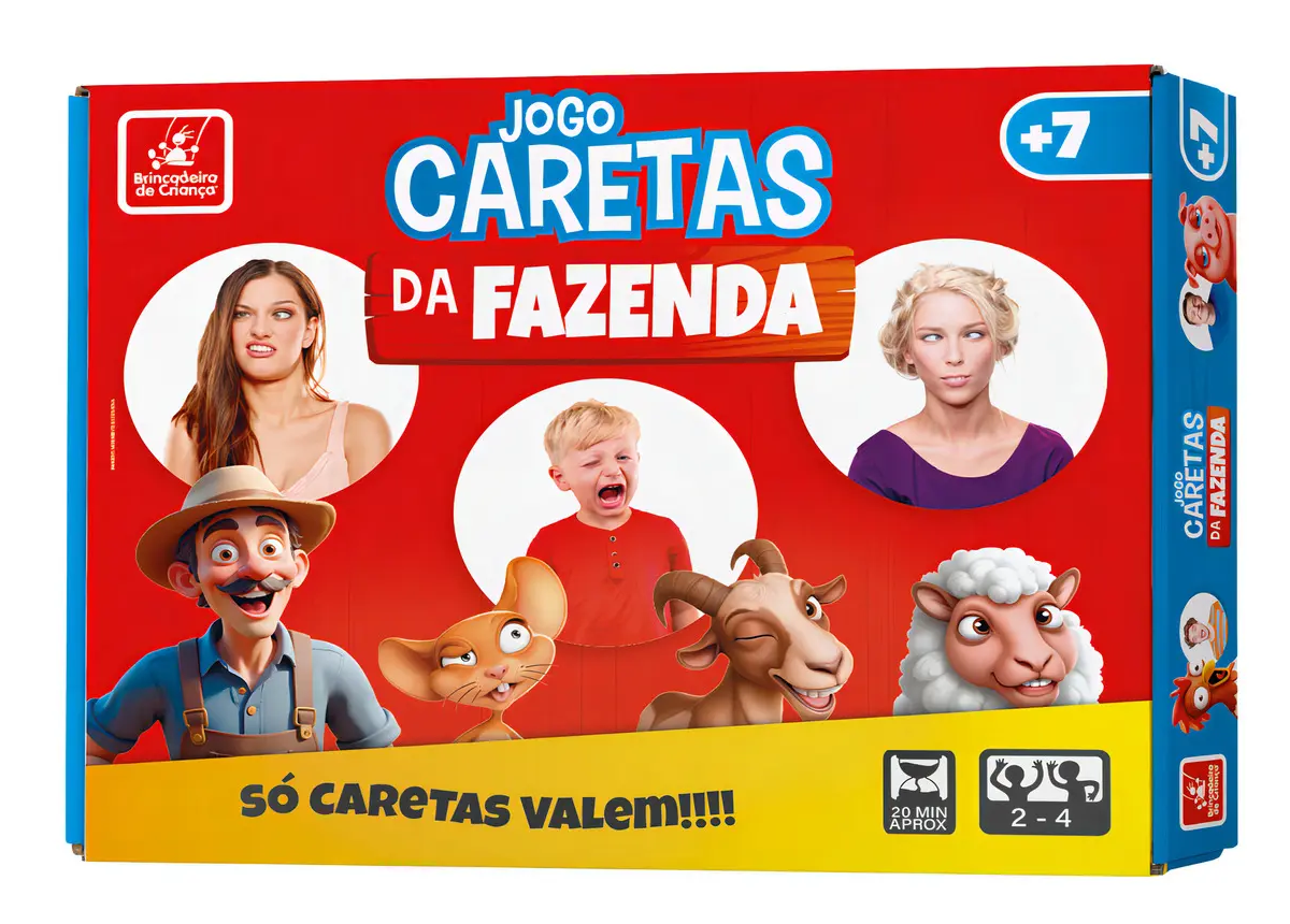 Jogo Caretas Da Fazenda C/ Animais