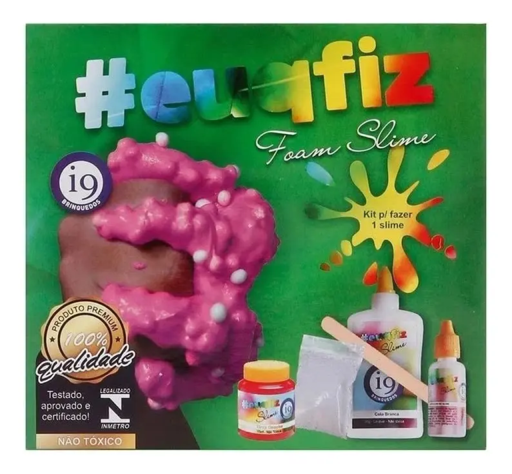Kit Para Fazer Slime FomSlime